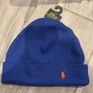 Polo by Ralph Lauren Royal Blue Knit Hat